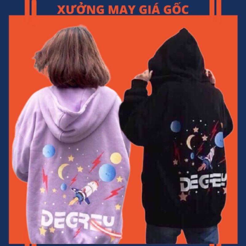 🎆𝐍𝐢̉ 𝐁𝐨̂𝐧𝐠 𝐋𝟏🎆 343 Áo Hoodie Nỉ Ngoại "DEGREY" Siêu Hot (Hình Thật) .