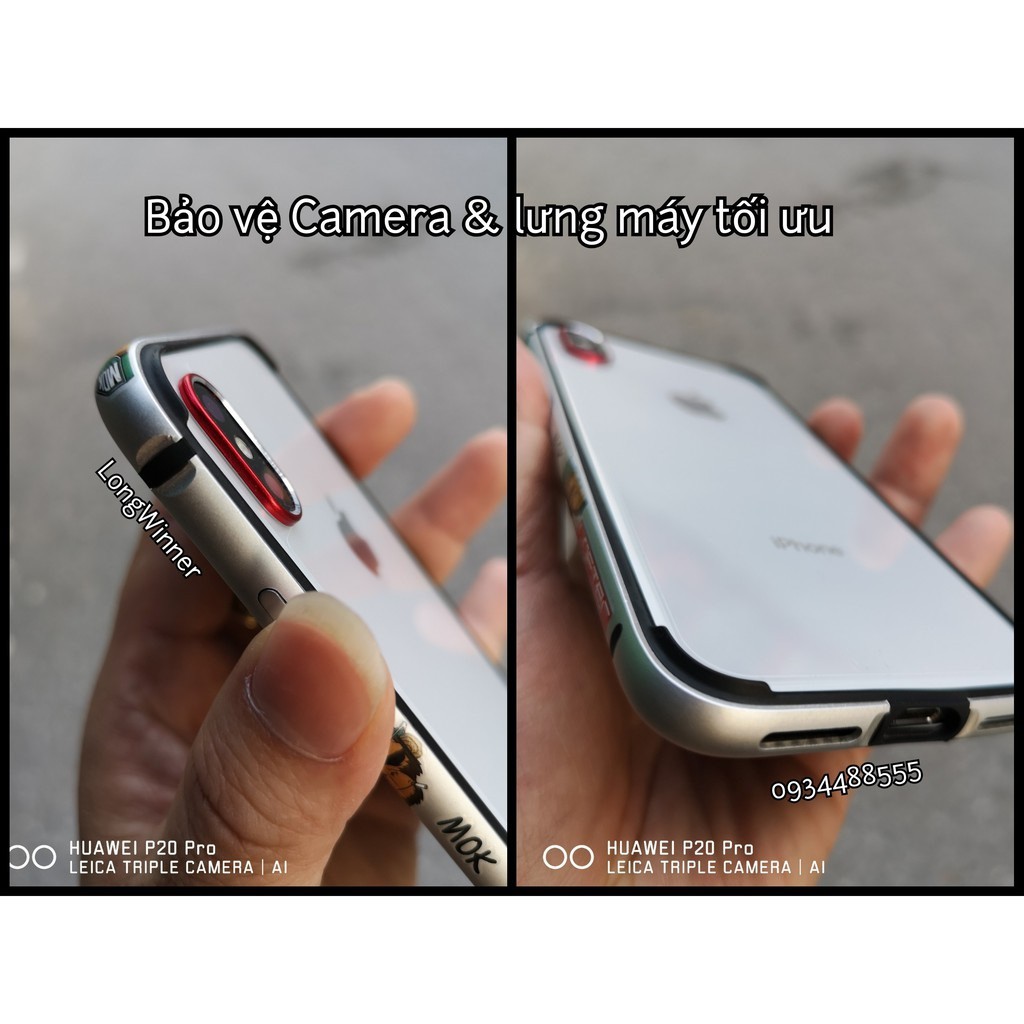 Ốp viền iPhone X / XS độc lạ Lofter