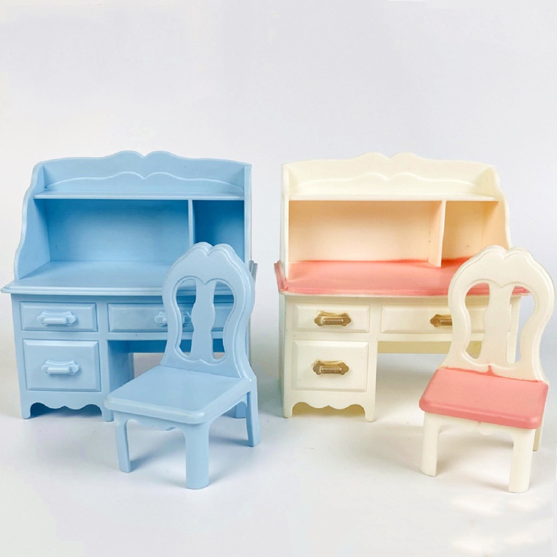 Bộ Bàn Ghế Đồ Chơi Cho Búp Bê BJD ob11