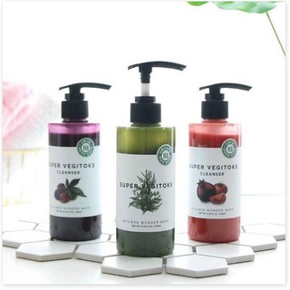 Sữa rửa mặt rau củ Super Vegitoks Cleanser
