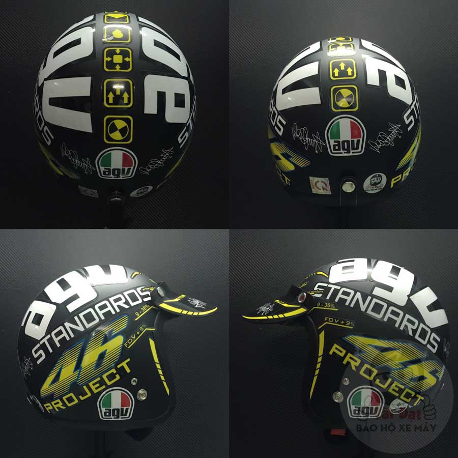 Decal, sticker AGV Pista GP Project 46