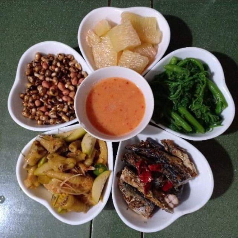 bộ bát tim 5 cái