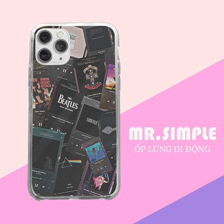 Ốp lưng The Beatles NIVARDA MUSIC cho Iphone 5 6 7 8 Plus 11 12 Pro Max X Xr PAP20210166