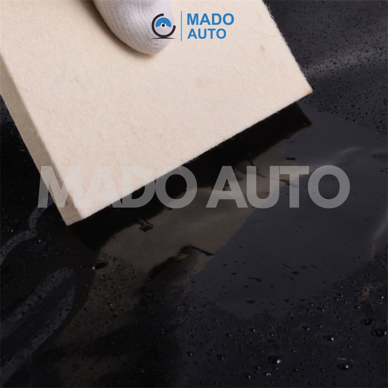 Miếng ép lông cừu tự nhiên nhập khẩu dán Film phim cách nhiệt kính xe ô tô MADO AUTO