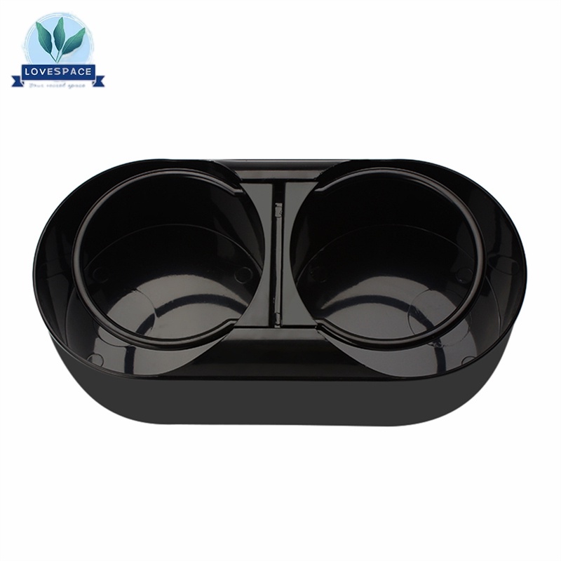 Giá đỡ bình nước hai lỗ bằng ABS gắn xe ô tô/ xe tải