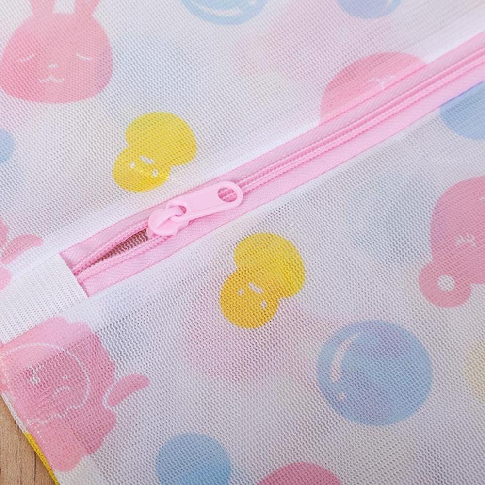 Túi giặt đồ máy giặt hình hoa set 5 chiếc, túi lưới giặt quần áo lót tiện lợi