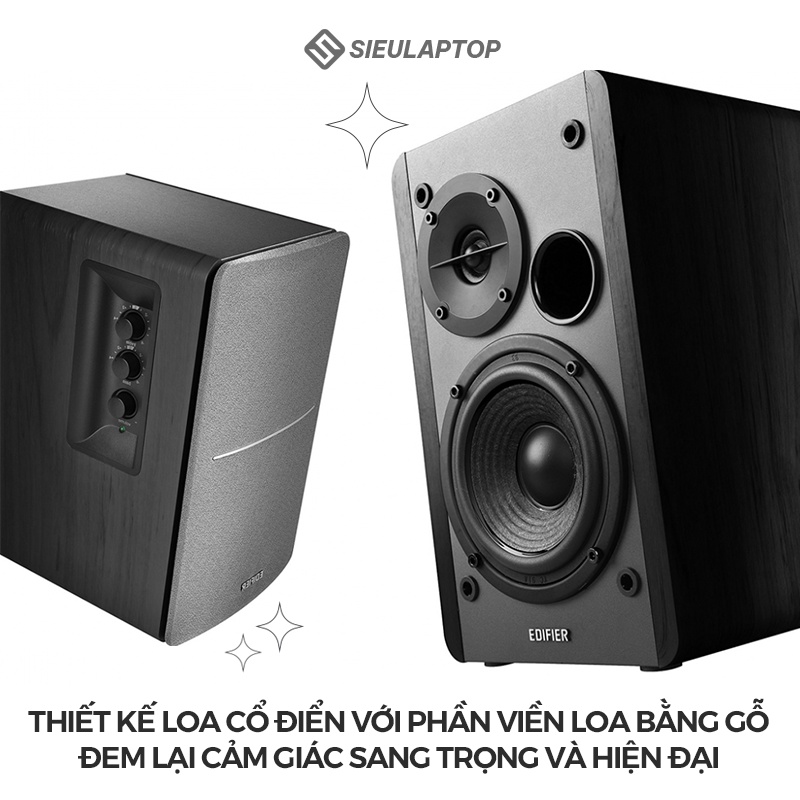Loa Edifier R1280DB Studio Bookself - Hàng Chính Hãng