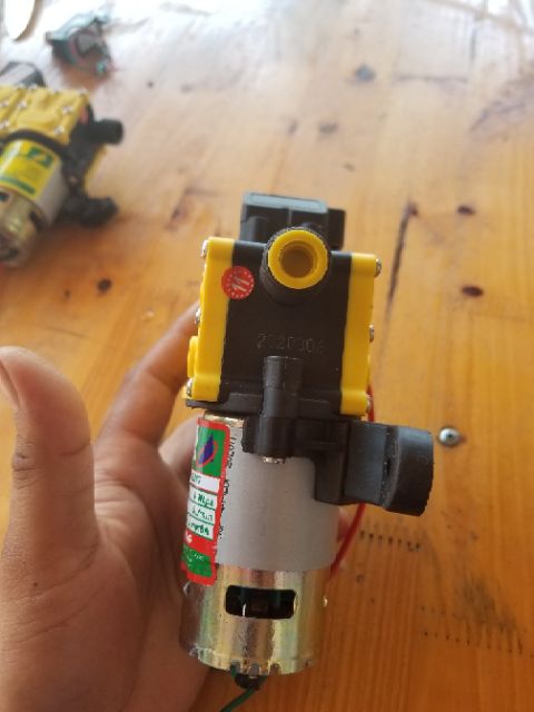 MÁY RỬA XE  mini 12V bơm áp LỰC ĐÔI Đỉnh Phong