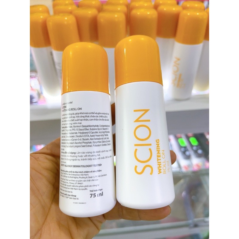 (chính hãng) LĂN KHỬ MÙI SCION 75ml