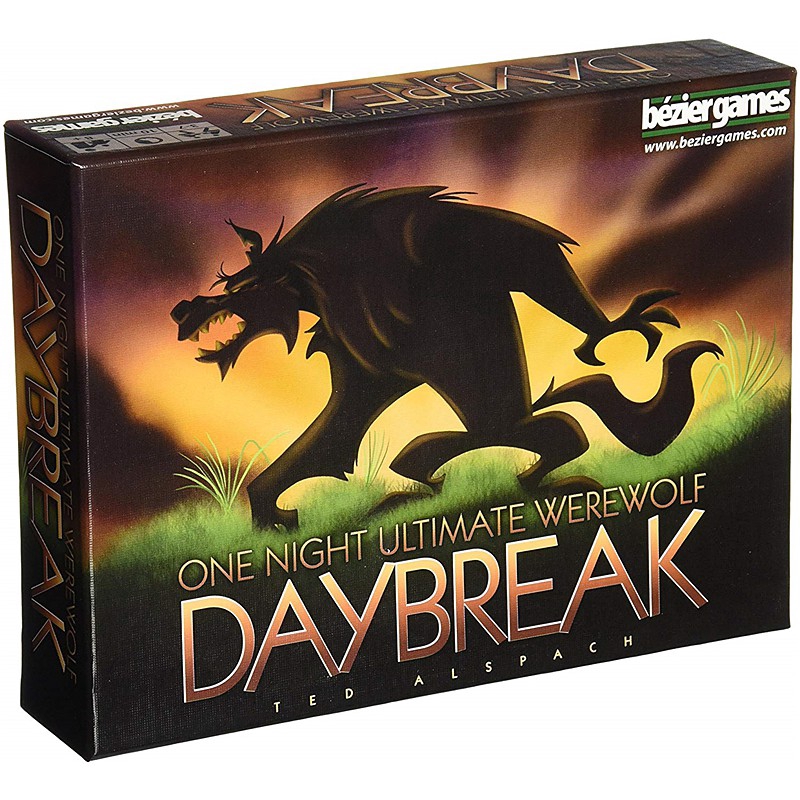 One Night Ultimate Werewolf alien Board Game Bộ Bài Ma Sói One Night DayBreak (Ma sói Hừng Đông) Phiên Bản Tiếng Anh