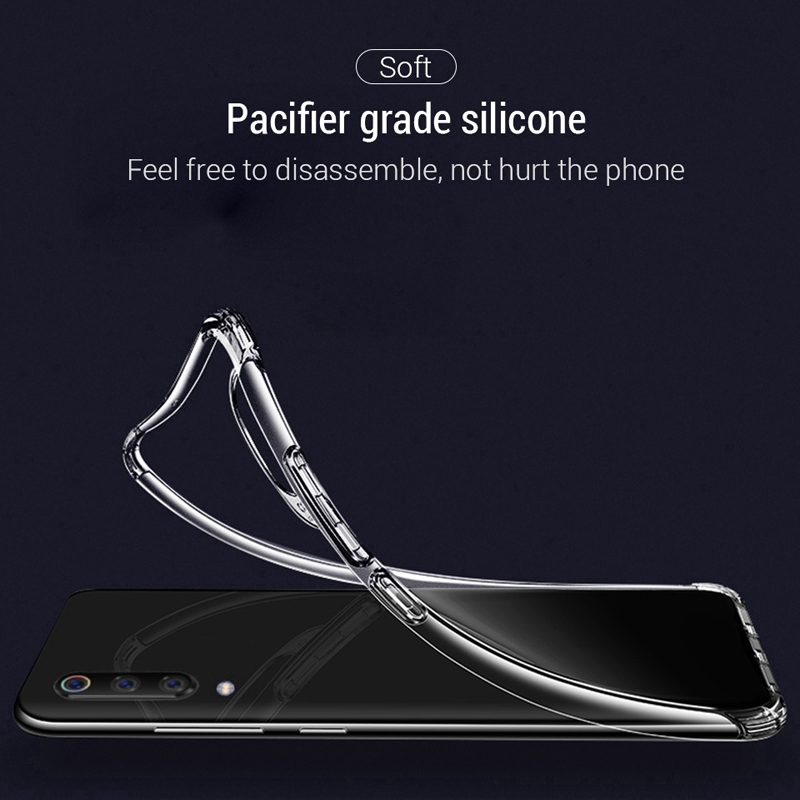 Shockproof soft silicone phone case for Xiaomi Mi A3 MiA3 Mi 9T Mi9T Pro 9 SE Mi 8 Lite Mix