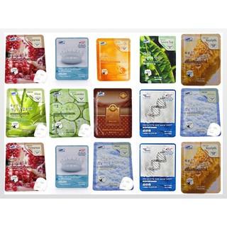 [Chính hãng] Mặt nạ chiết xuất thiên nhiên 3W Clinic Fresh Mask Sheet 23ml [nhiều mùi]