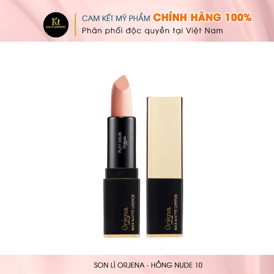 Son Lì Mịn Môi Dưỡng Môi ORJENA - Hồng Nude 07 3.5g ORJ10