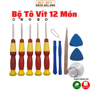 Bộ tô vít 12 món mở được tất cả các dòng điện thoại Android , IOS
