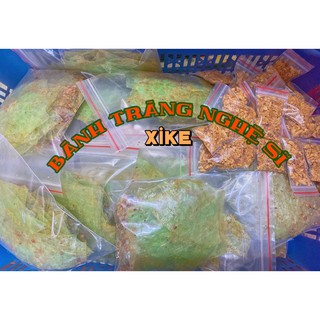 Bánh tráng NGHỆ SĨ xike muối + tỏi/hành