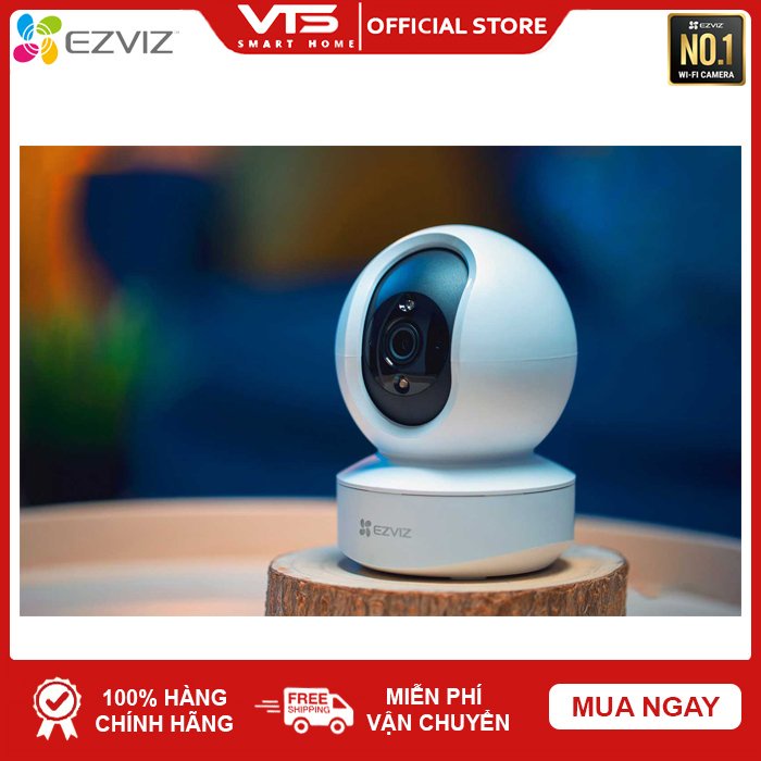 Camera WI-FI Trong nhà EZVIZ TY1-1080P, Smart IR, Xoay 360 Độ, Đàm Thoại 2 Chiều, Theo Dõi Chuyển Động