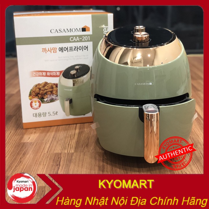 Nồi chiên không dầu Casamom Hàn Quốc - CAA-201 - 7L - 1800W