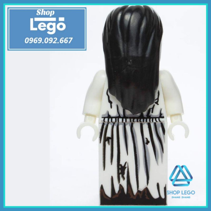 Xếp hình The Ring Vòng tròn sinh tử Sadako Samara Lego Minifigures KOPF KF208 WM816