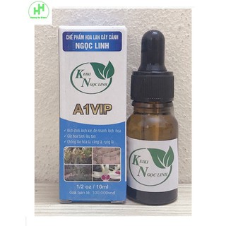 1 Lọ Chế Phẩm Hoa Lan Cây Cảnh A1VIP Ngọc Linh, Kích Chồi, Kích Kie, Đẻ Nhánh, Kích Hoa, Chống Lão Hóa, Lọ 10ml