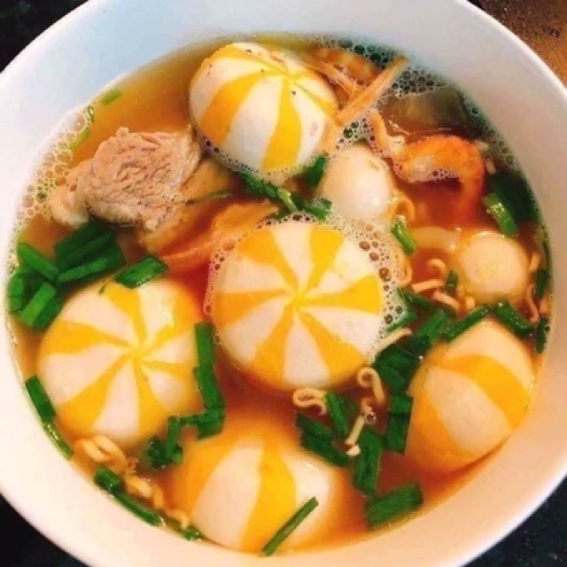 Viên thả lẩu Bánh bao nhân Trứng cá bịch 500g