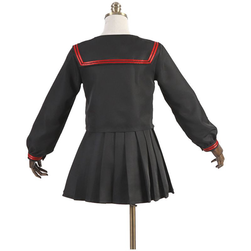 Anime Demon Slayer Kamado Nezuko Uniform Suit Cosplay Sailor Suit Costume Femal