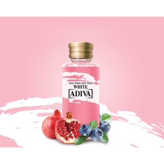 (CHÍNH HÃNG) 02 hộp WHITE ADIVA COLLAGEN (14 lọ/ hộp)