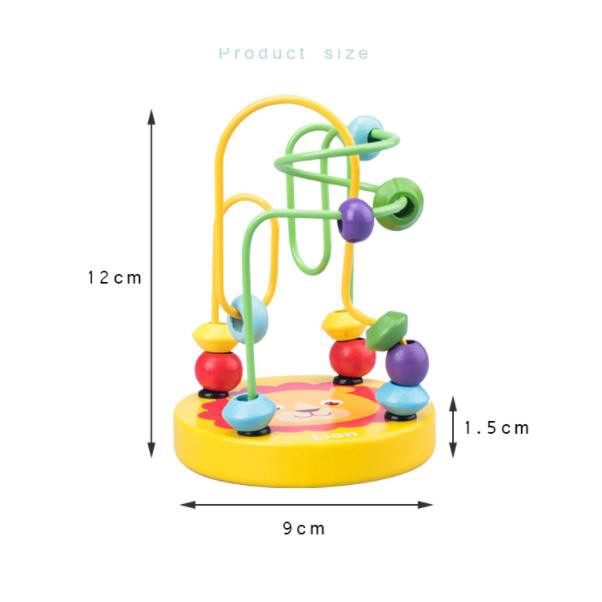 Đồ chơi luồn hạt gỗ cho bé phát triền tư duy giáo dục