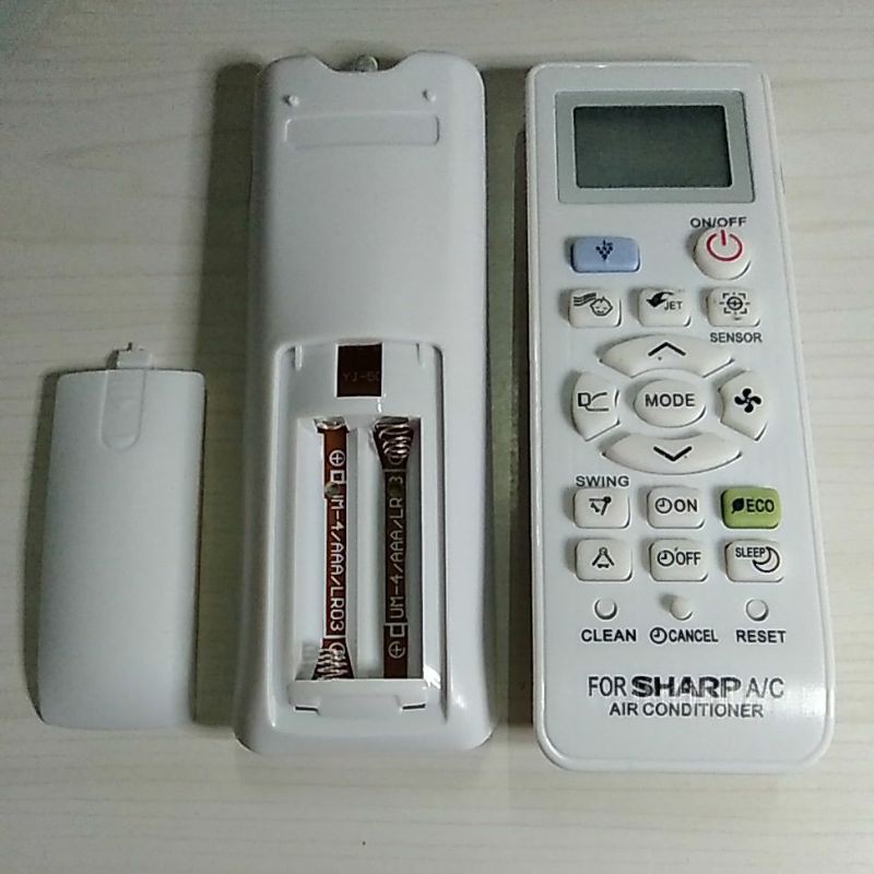 Điều khiển điều hòa Sharp (remote máy lạnh sharp)Tương thích với các dòng Sharp AH-X AH-A AY-A 9000BTU 12000BTU 18000BTU