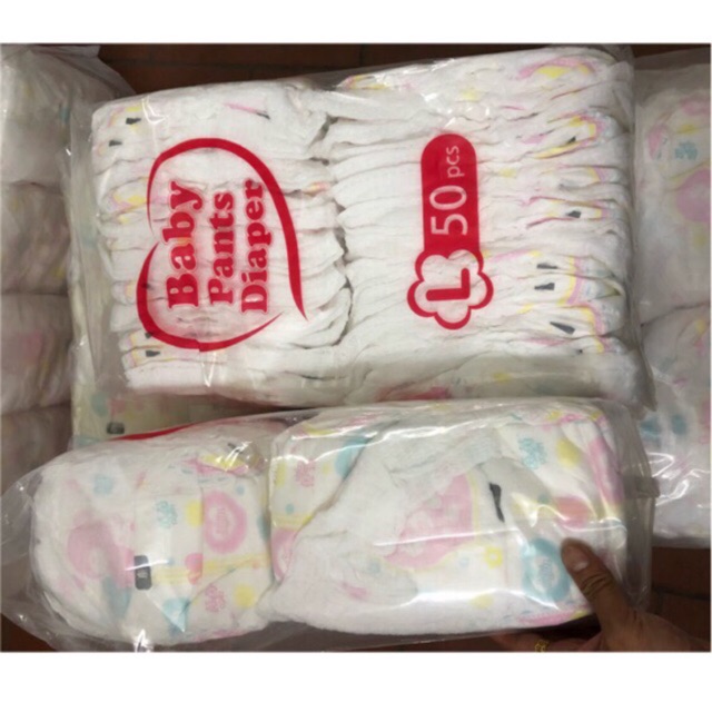 Combo 200c Bỉm Quần HaNa Baby Diaper size M L XL XXL XXXL