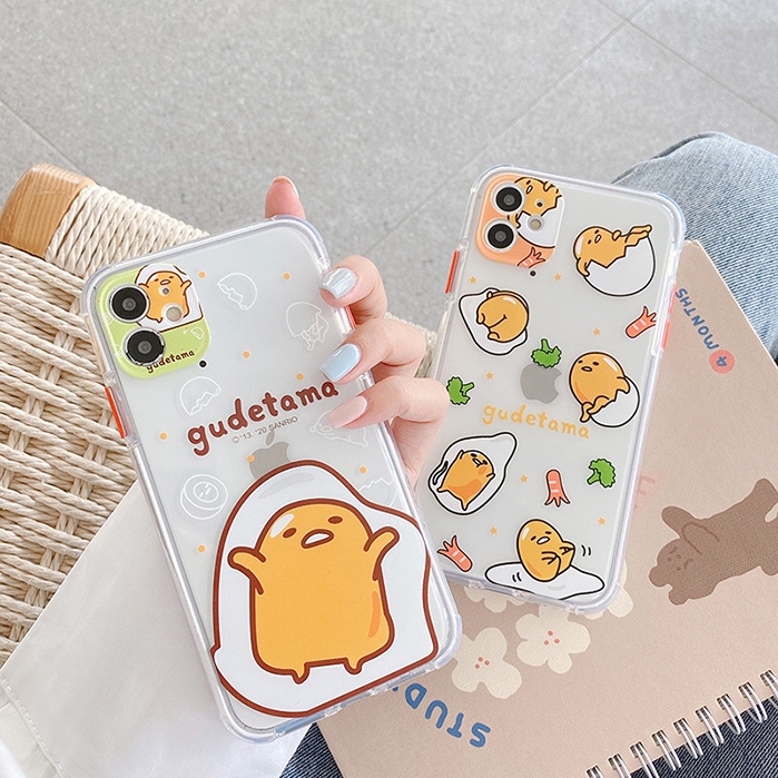 Ốp iphone - Ốp lưng Gudetama trong 4 góc 6s/6splus/7/8/7plus/8plus/x/xs/xsmax/11/11promax - Awifi Case V3-1 | BigBuy360 - bigbuy360.vn