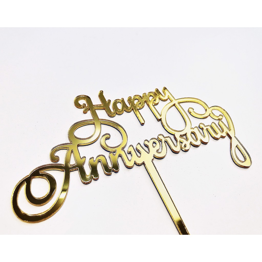 Topper Happy Anniversary