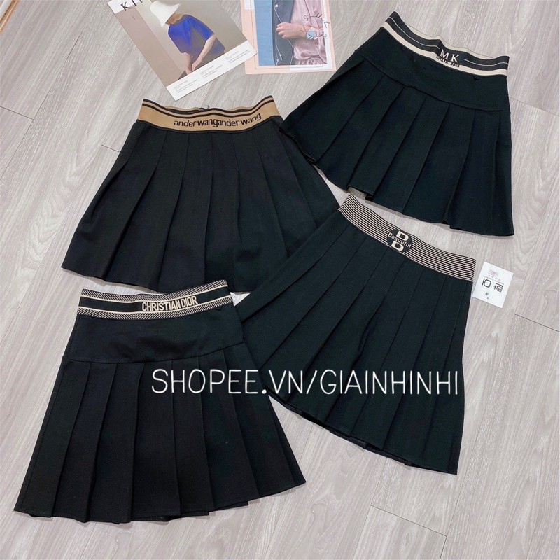 Chân váy xòe xếp ly chất Umi dày dặn, Chân váy cạp chun có lót quần CV1276 - NhiNhi Shop | BigBuy360 - bigbuy360.vn