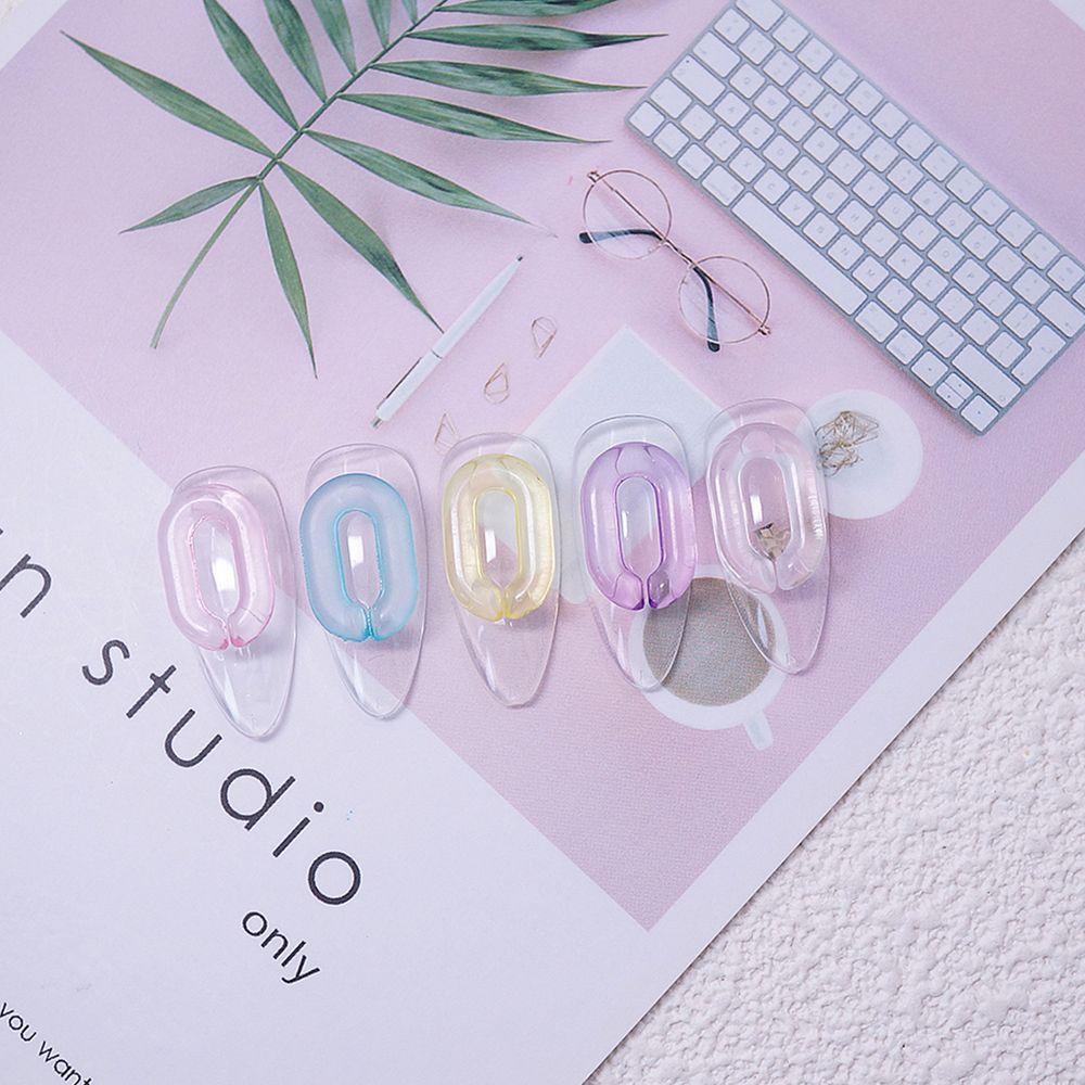 Set 20 Nhẫn Nhựa 3D Màu Sắc Kẹo Ngọt Trang Trí Móng Nghệ Thuật DIY