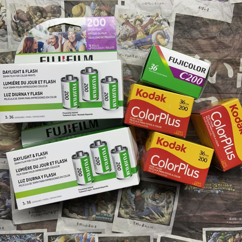 Film máy ảnh, Fujifilm, Kodak, indate và outdate