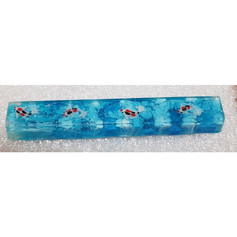 Keycap cá Koi 6.25u xuyên led trang trí bàn phím cơ