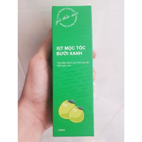 Xịt mọc tóc Bưởi Xanh 100ml