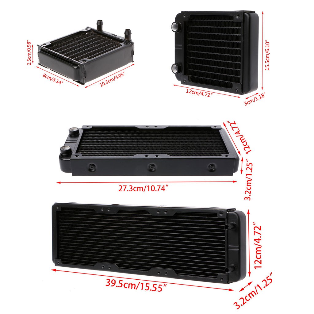 Bộ phận tản nhiệt chuyên dùng cho CPU 120×155×30mm