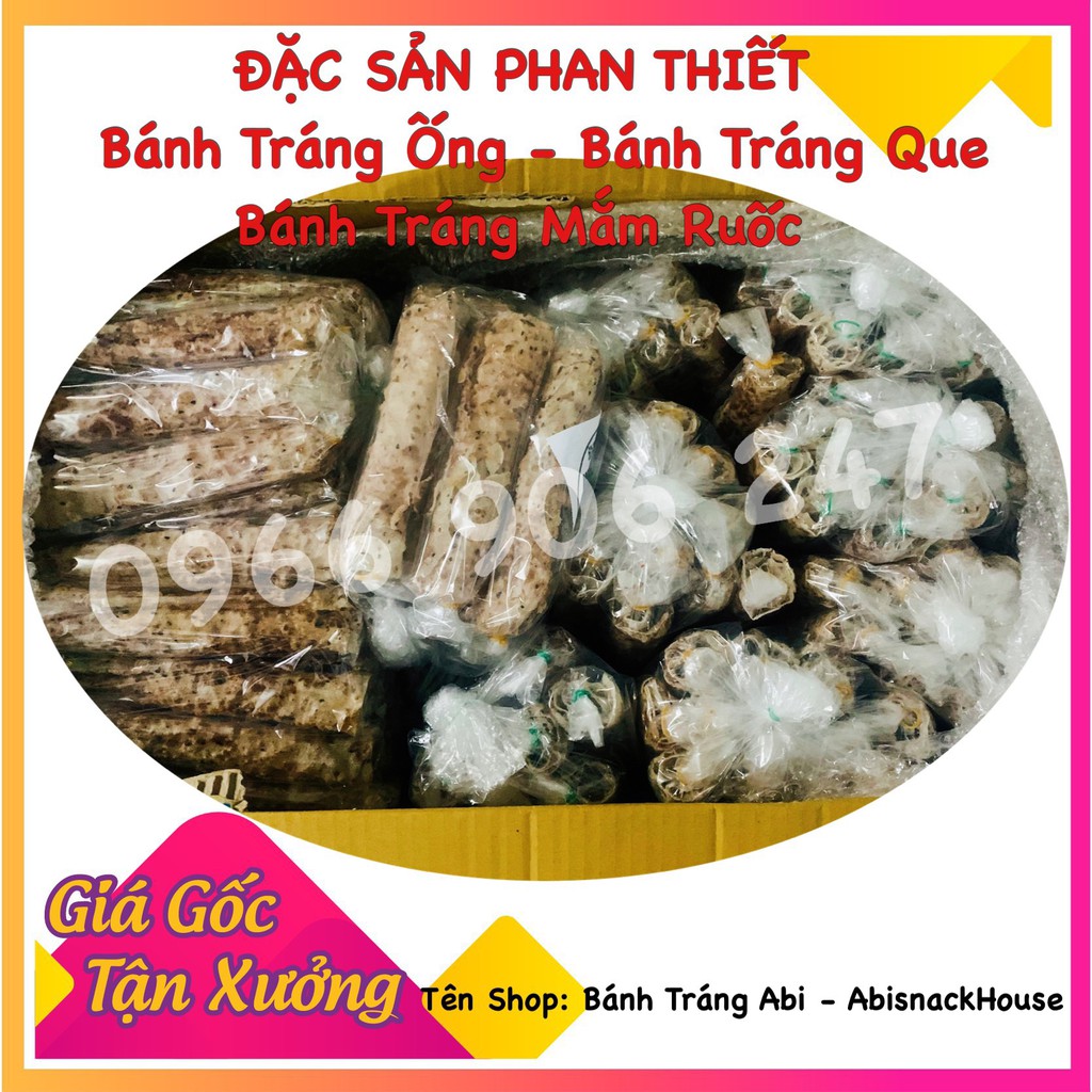 1 CUỐN BÁNH TRÁNG NƯỚNG MẮM RUỐC ĐẶC SẢN PHAN THIẾT LOẠI 1