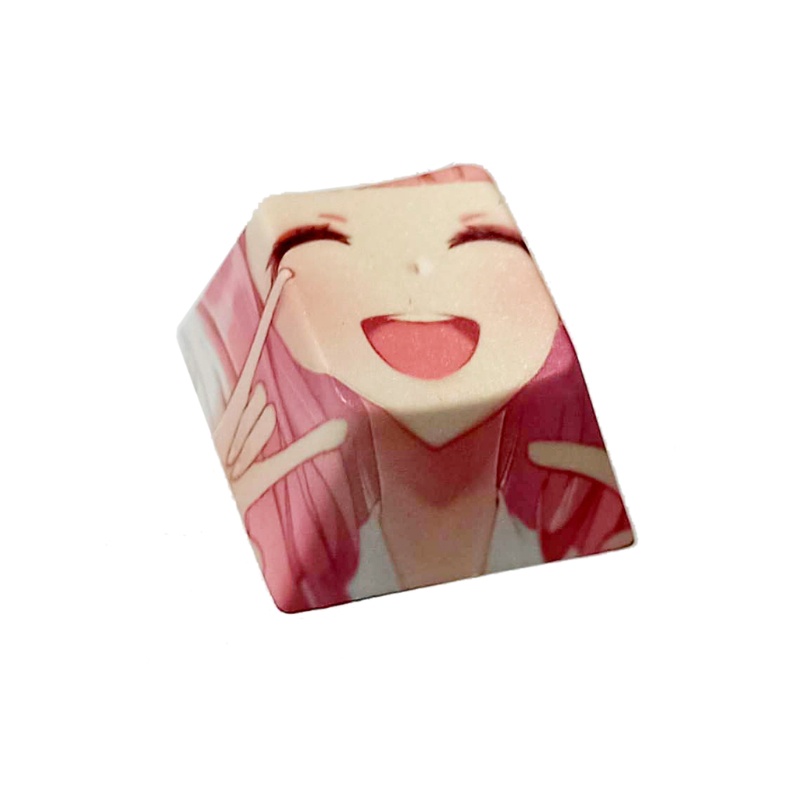 Bộ Phím Rời Pbt Họa Tiết Hoạt Hình Anime Dễ Thương Cho Bàn Phím Cơ