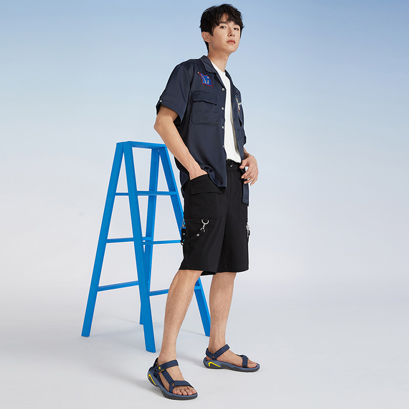 Giày sandal thể thao CAMEL A122162822A thời trang đi biển đế mềm chống trượt cá tính cho nam