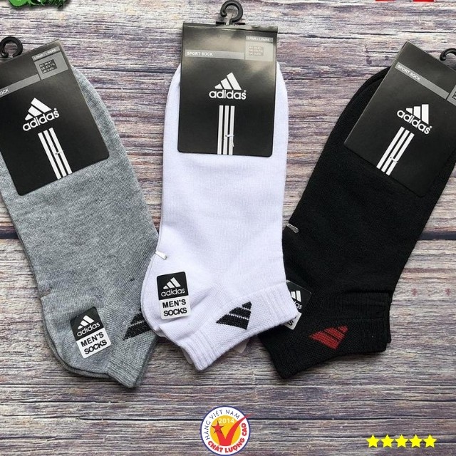Tất Vớ Unisex chất liệu cotton co giãn Adidass