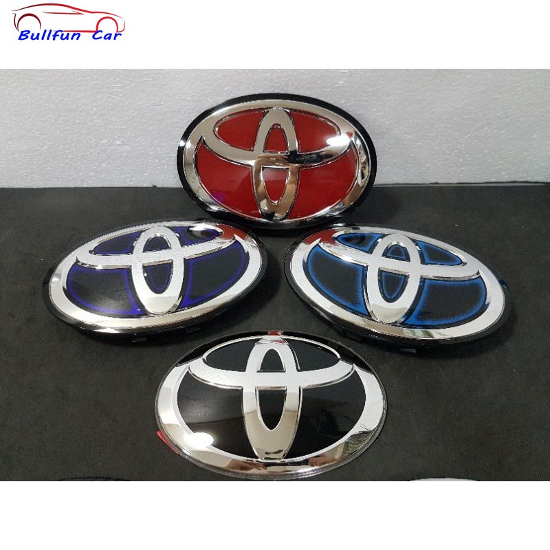 LOGO Toyota HYBRID Toyota LOGO Toyota Car Logo Mới Gương Nhãn Crystal Nhãn Acrylic Panel