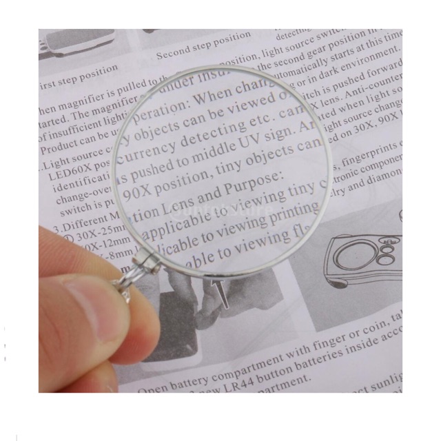 DÂY CHUYỀN MẶT KÍNH LÚP TIỆN LỢI PENDANT MAGNIFIER