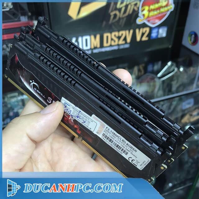 RAM DDR3 4GB GSkill SNIPER BUS 1600