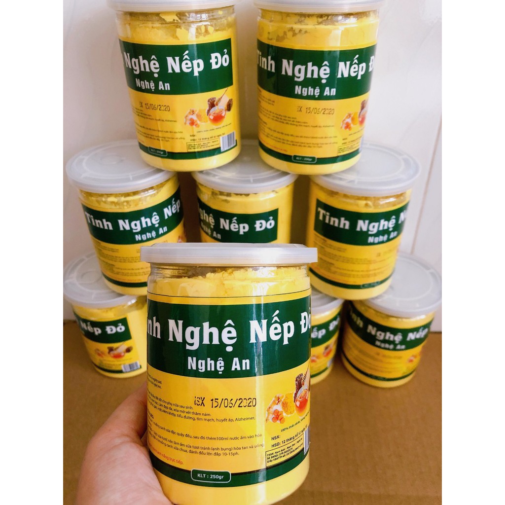 Tinh Bột Nghệ Nếp Đỏ - Đ𝑖𝑒̂̀𝑢 𝑇𝑟𝑖̣ 𝑀𝑢̣𝑛 Nhọt, 𝑀𝑢̣𝑛 Bọc. Làm Đẹp Da, Xóa Mờ Vết 𝑇ℎ𝑎̂𝑚 𝑁𝑎́𝑚