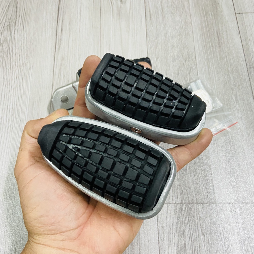 CẶP GÁC CHÂN TRƯỚC KIỂU CUB GẮN DÒNG XE SỐ SIÊU ĐẸP