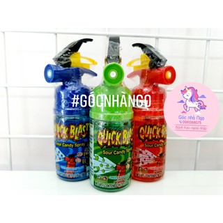 Kẹo xịt bình cứu hỏa Quick Blast