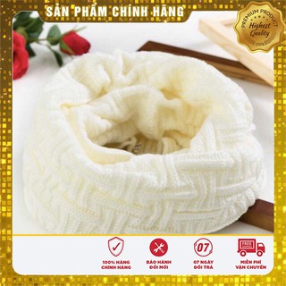 Khăn Len Ống Họa Tiết Hàn Quốc.