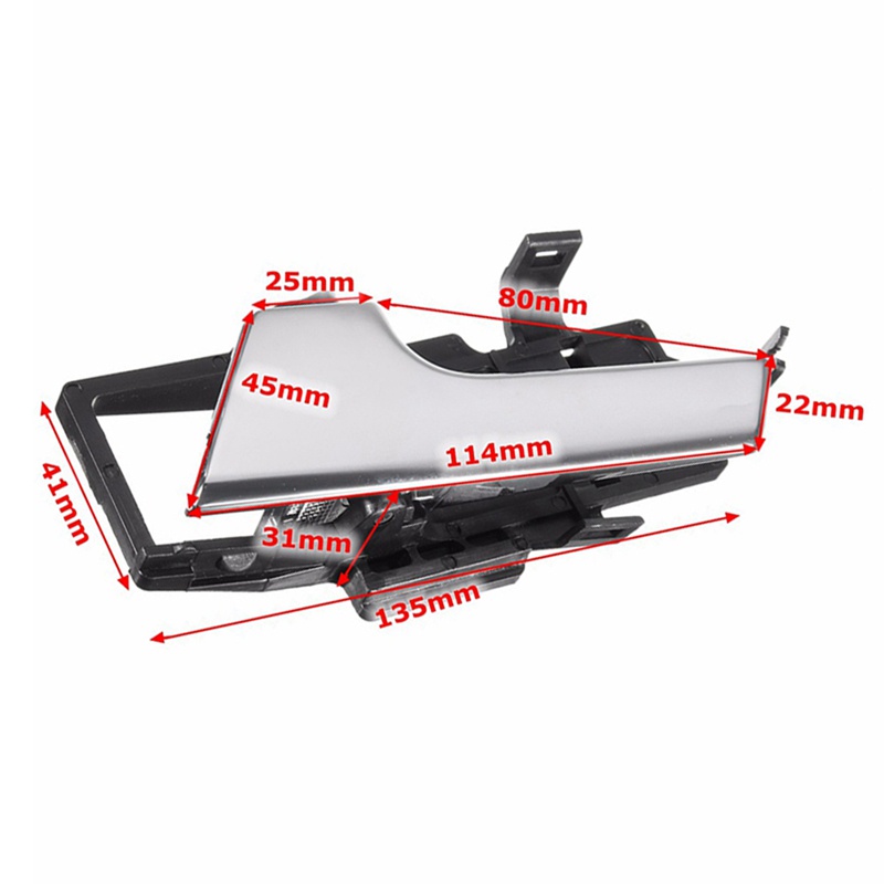 Set 4 Tay Nắm Cửa Trong Chuyên Dụng Cho Chevrolet Aveo 2007-2011 Aveo5 2009-2011 Pontiac G3 2009 96462710 Phụ Kiện Trang Trí Xe Hơi Chuyên Dụng Chất Lượng