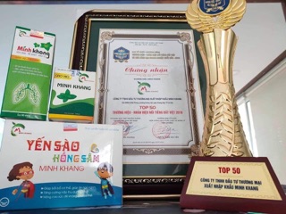 Yến sào hồng sâm Minh Khang